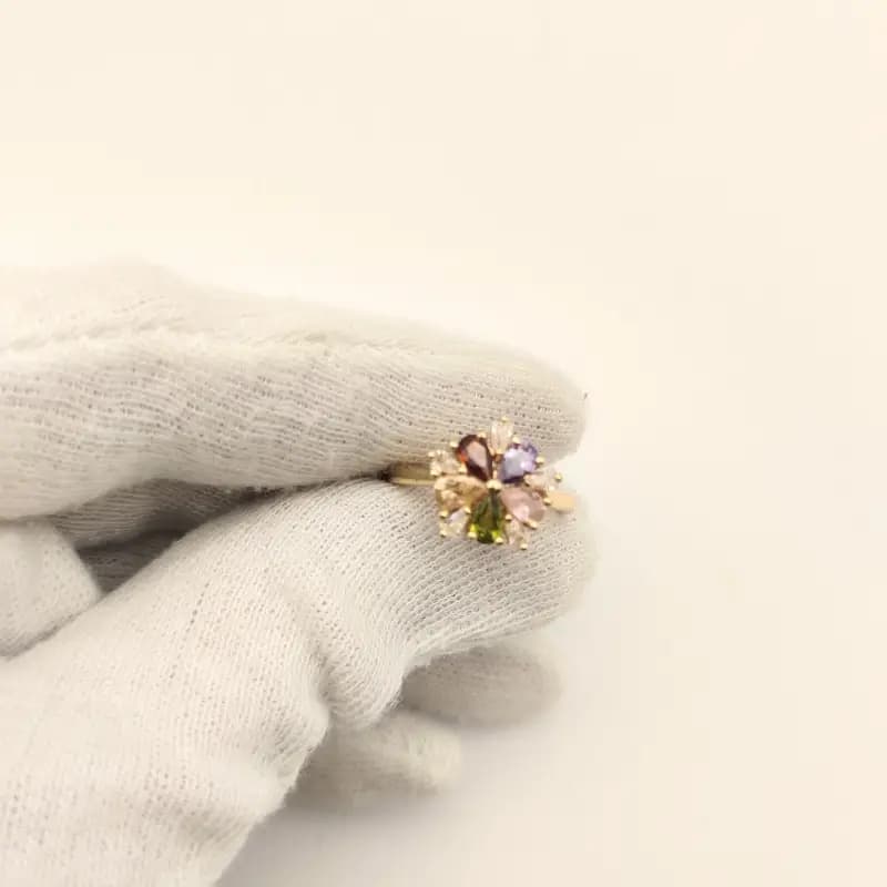 Zircon Fashion ring