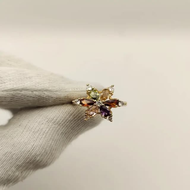 Zircon Fashion ring